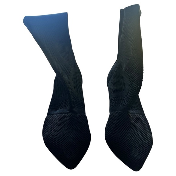 Jeffrey Campbell Final black sock booties – pointed toe, block heel, size 8.5 - Picture 3 of 13